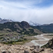 El Chalt�n a rio Fitz Roy