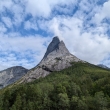 Vstup pod norskou nrodn horu Stetind