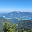 Wolfgangsee z vrcholu Wieslerhorn, 1603m