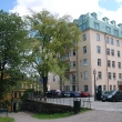Fiskargatan 9 - v podkrov� byt Lisbeth Salanderov�