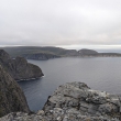 p�lno�n� slunce na Nordkappu