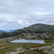 Vstup na horu Jyppyr (876 m)