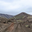silnice v Landmannalaugar