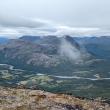 Vstup na horu Jyppyr (876 m)
