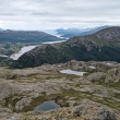 Vstup na horu Jyppyr (876 m)