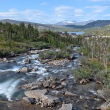 pod�l trati Narvik - Kiruna
